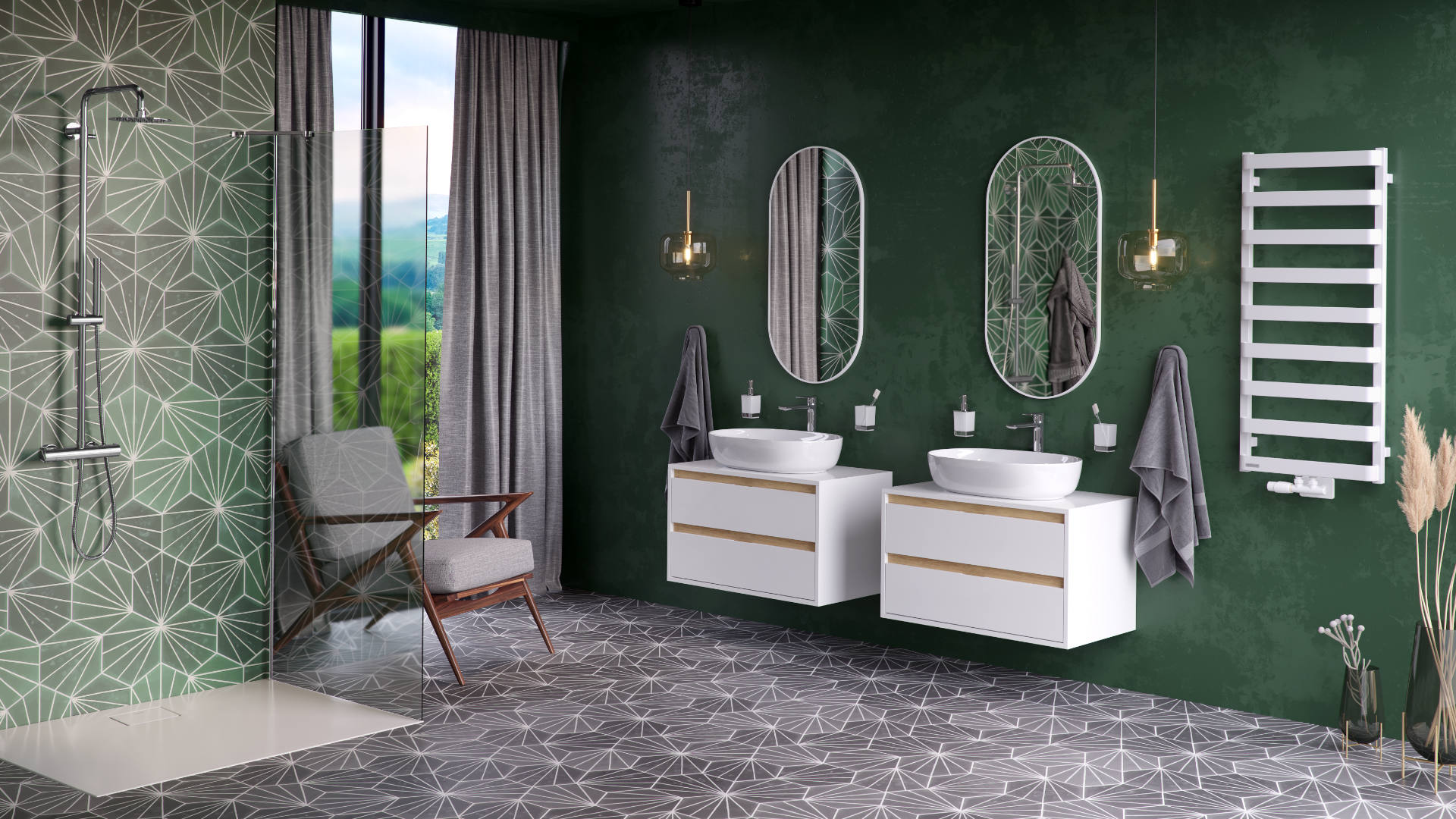 Umywalka nablatowa wizka 1