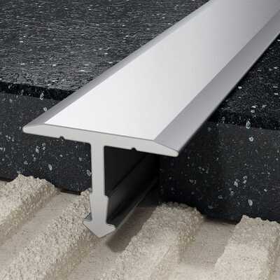 Profil T fugowy 14 mm, długość 250 cm aluminiowy, anodowany srebrny