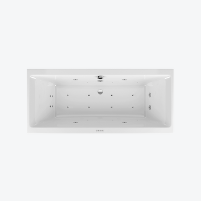 System wodno-powietrzny hydromasażu z podwodnym oświetleniem