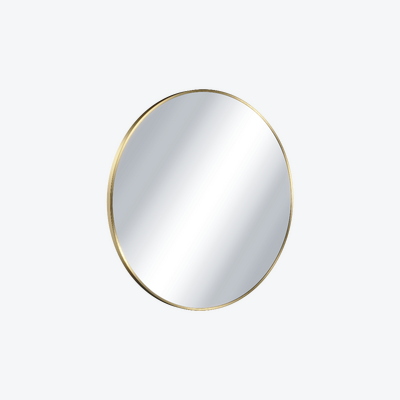 Virro lustro łazienkowe 60 cm okrągłe, złoty szczotkowany