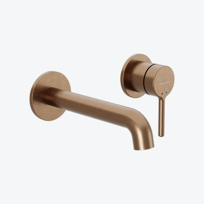 Delta PI bateria umywalkowa podtynkowa, miedziany szczotkowany