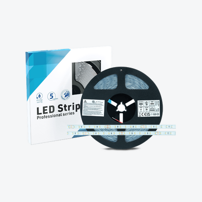 Taśma 350 LED SMD IP65, 70 LED/m, 5m napięcie 24V, moc 6W/m, 3000 K, biała ciepła