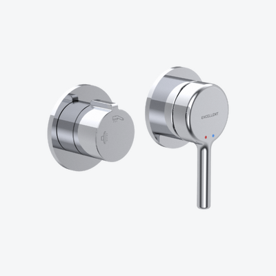 PI Bateria wannowo-prysznicowa podtynkowa, chrom