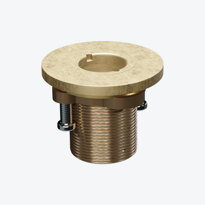 Dry box zestaw wannowy okrągły złoty szczotkowany